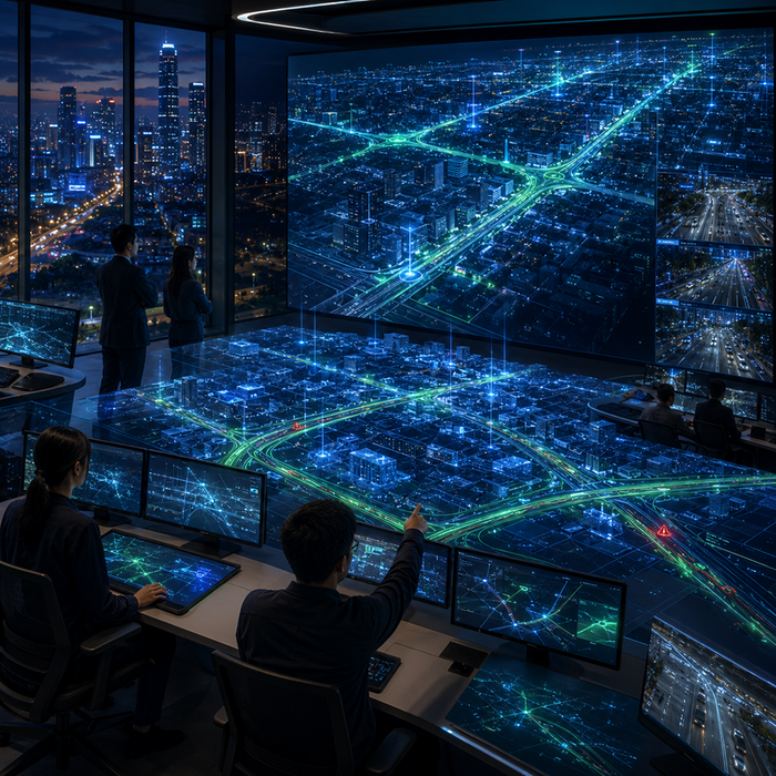 City-scale digital twin platform