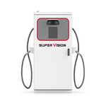 SuperVision GreenGiant DC 120kW Fast EV Charging Station SV-CSL-D-120-2 - Dual Gun DC Fast Charge AI Parking Management IP54